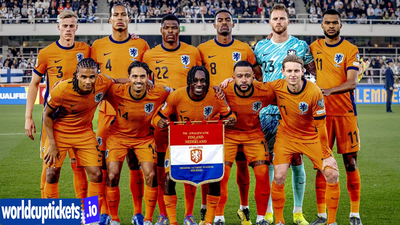 Netherlands vs Japan Tickets