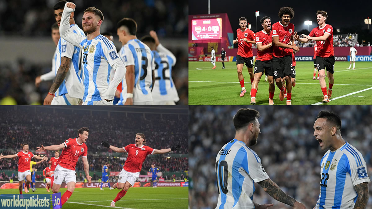Argentina vs Austria Tickets| World Cup Tickets | FIFA World Cup Tickets