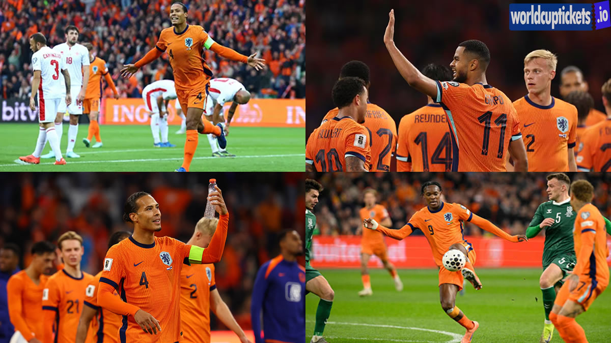Netherlands vs Japan Tickets |Tunisia vs Netherlands Tickets | World Cup Tickets | FIFA 2026 Tickets