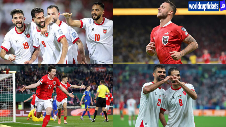 Austria Vs Jordan Tickets | Soccer World Cup Tickets | FIFA World Cup 2026 Tickets | FIFA World Cup Tickets | FIFA 2026 Tickets | Austria World Cup Tickets