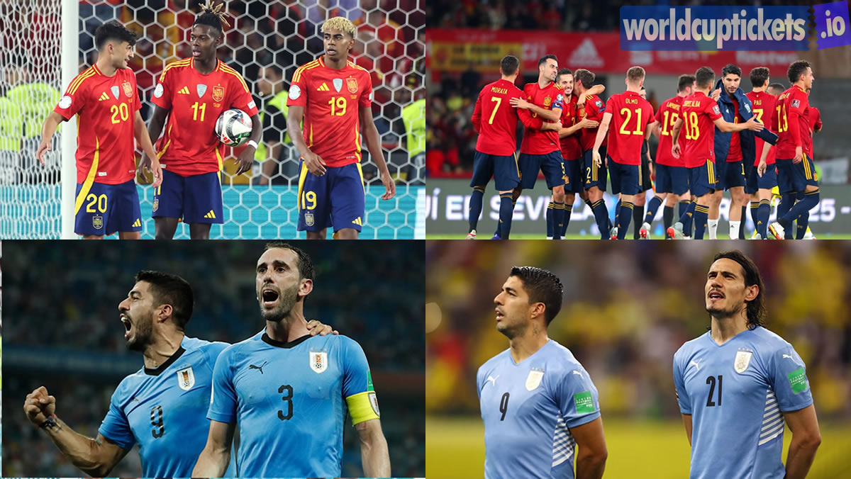 Uruguay Vs Spain Tickets| Scocer World Cup Tickets | World Cup Tickets