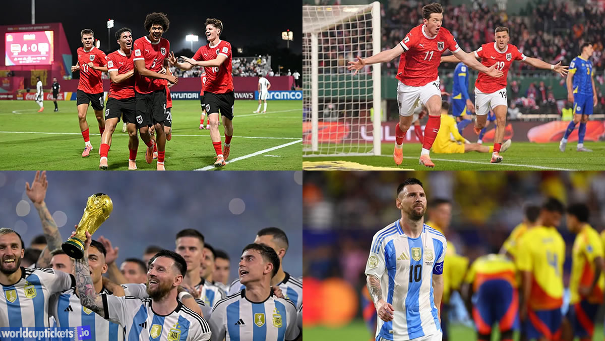 Argentina vs Austria Tickets | Scocer World Cup Tickets | World Cup Tickets