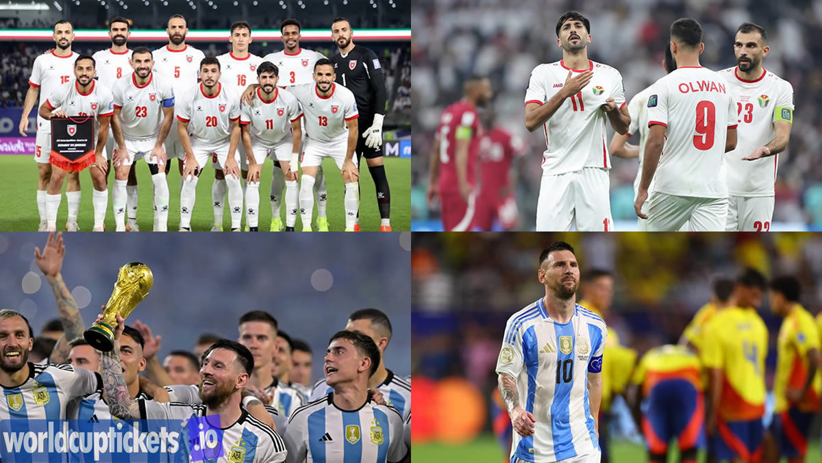 Jordan vs Argentina Tickets | Scocer World Cup Tickets | World Cup Tickets