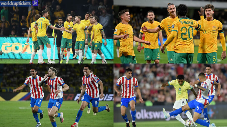 Paraguay Vs Australia Ticketss| Scocer World Cup Tickets | World Cup Tickets