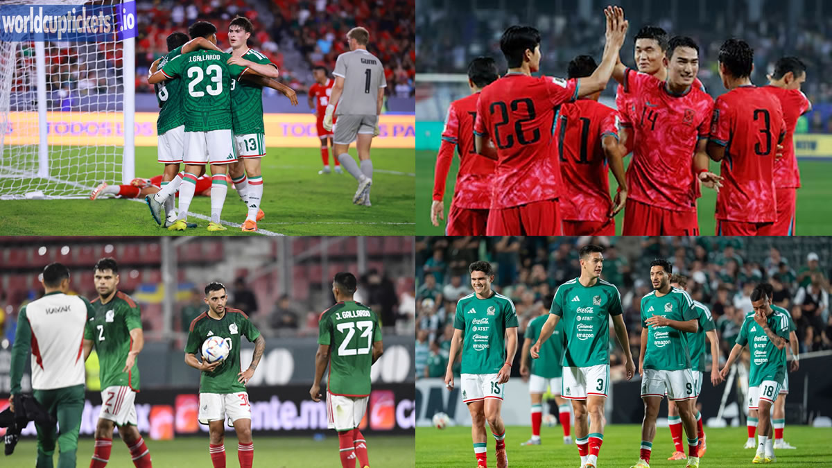 Mexico vs South Korea Tickets| World Cup Tickets| FIFA World Cup Tickets