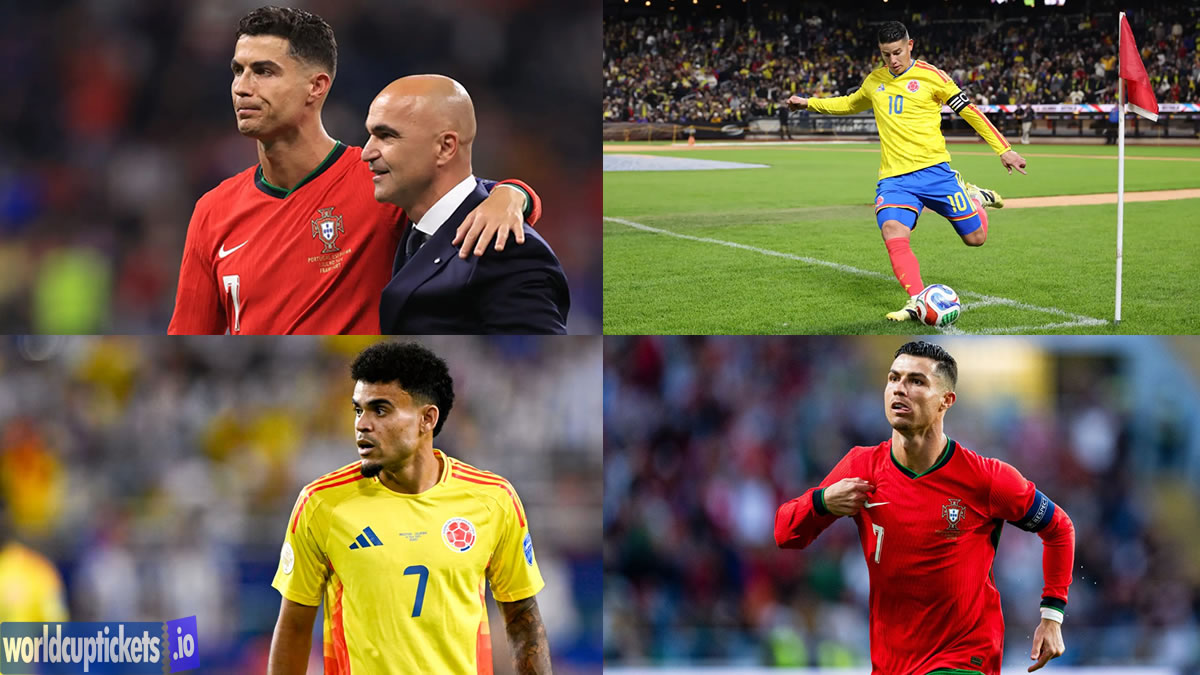 Colombia Vs Portugal Tickets | Football World Cup Tickets | FIFA 2026 Semi Final Tickets