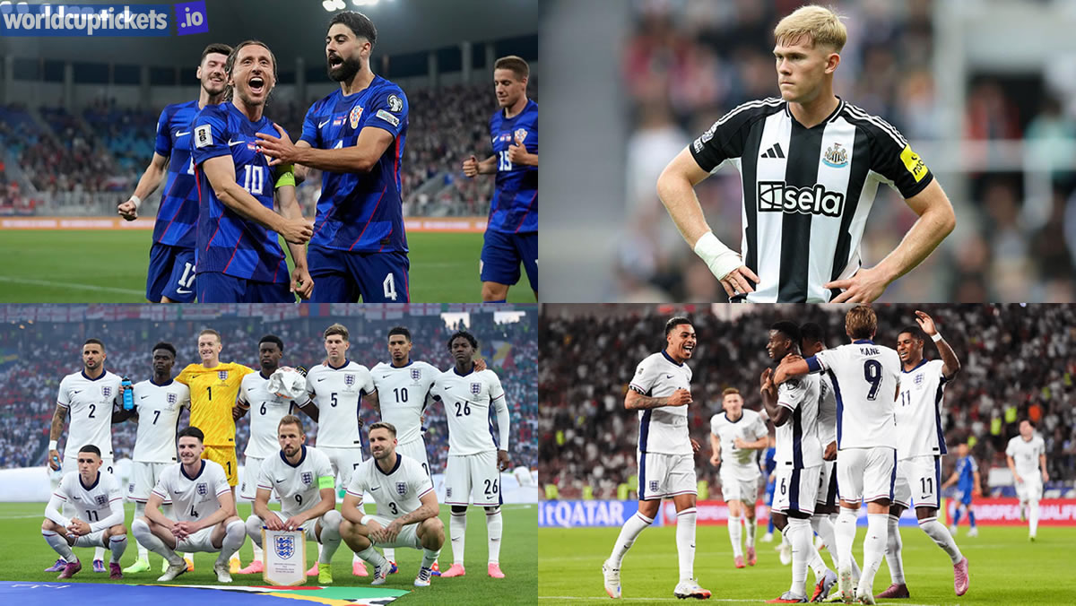 England vs Croatia Tickets | Scocer World Cup Tickets | World Cup Tickets