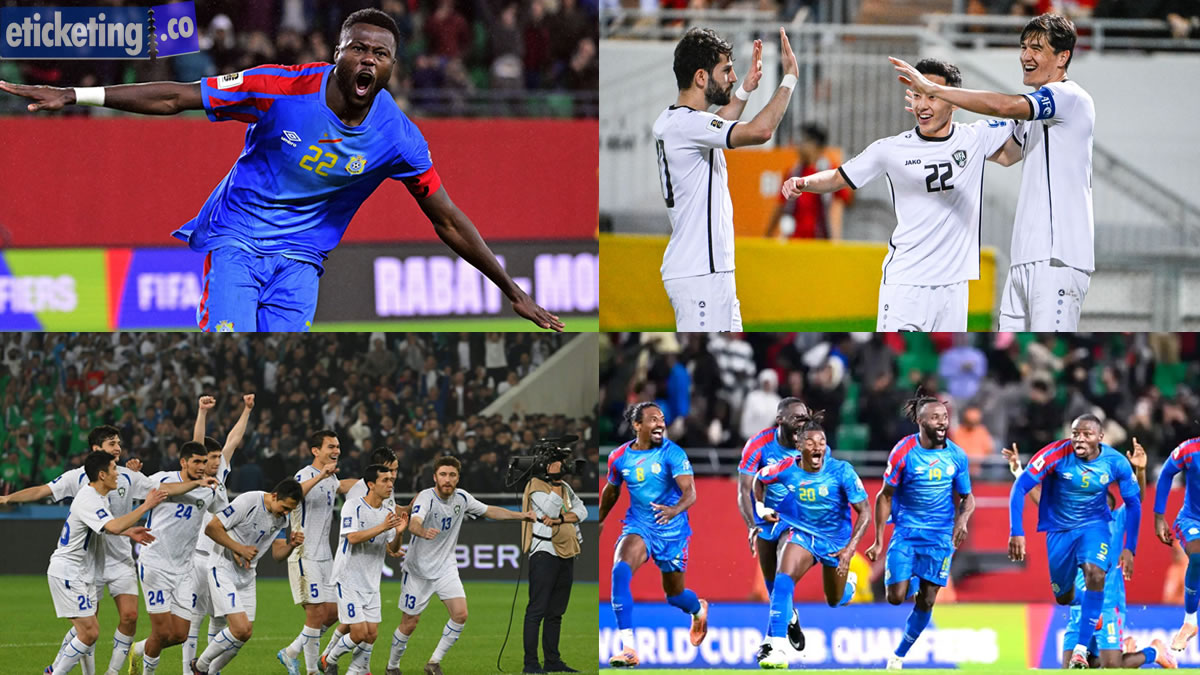 Congo DR Vs Uzbekistan Tickets | Soccer World Cup Tickets | FIFA World Cup Tickets | FIFA 2026 Tickets | Football World Cup Tickets |