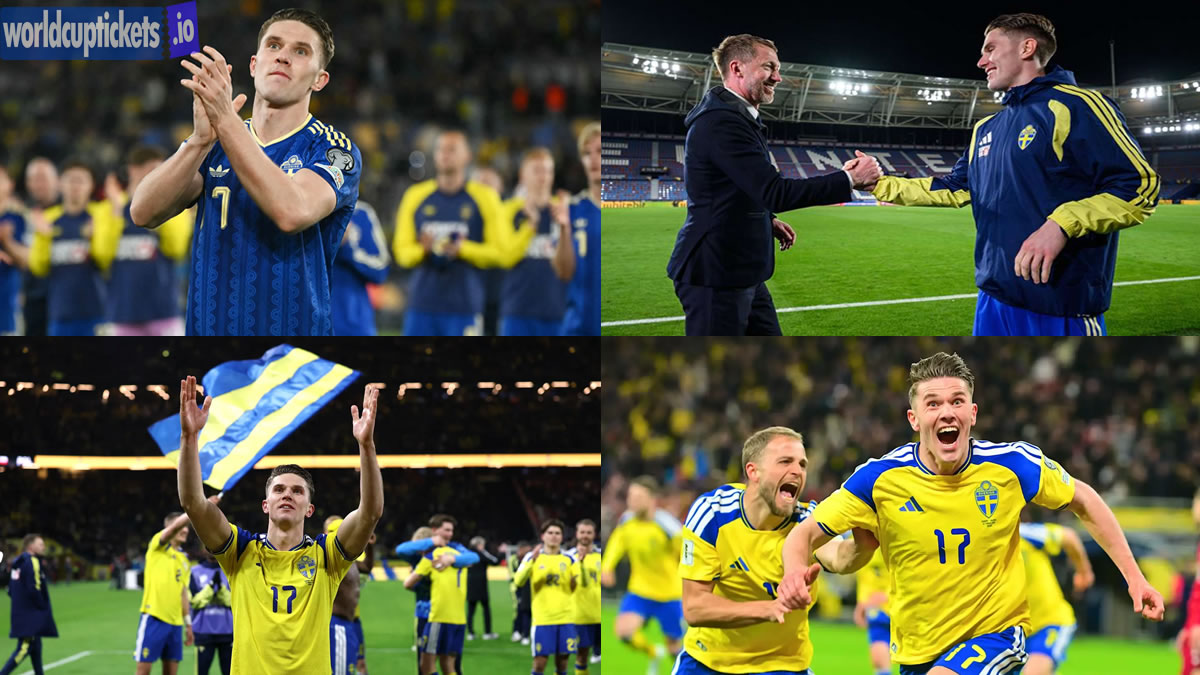 Sweden Vs Tunisia Tickets |FIFA World Cup Tickets | World Cup Tickets