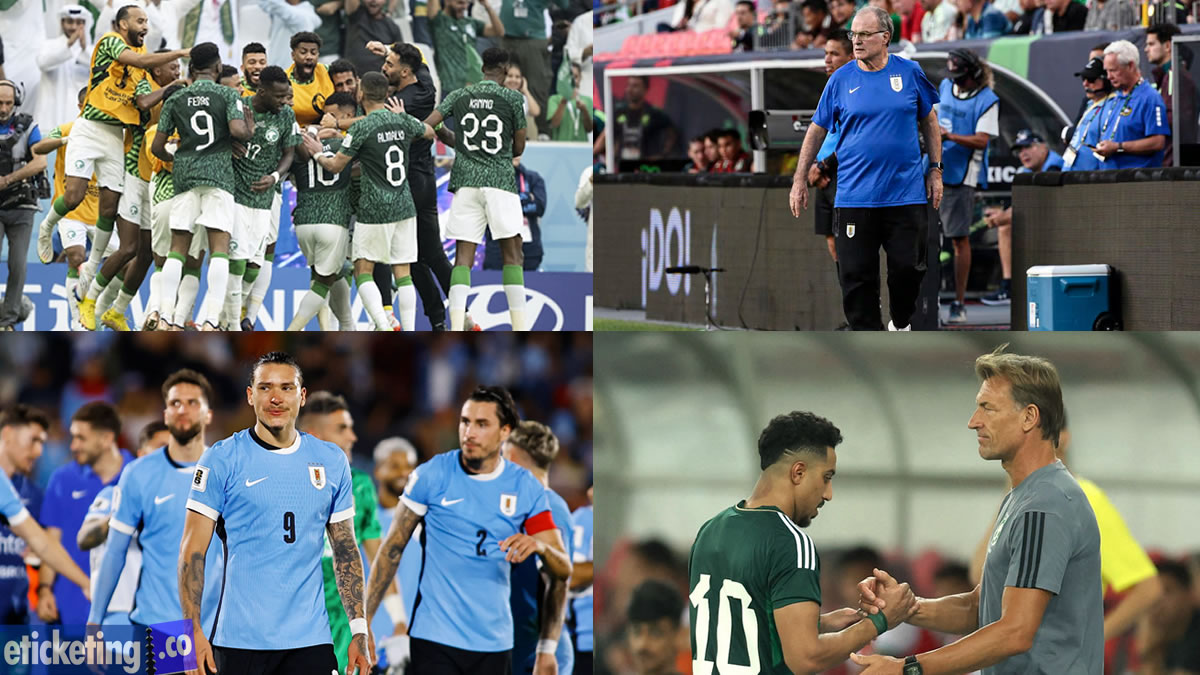 Saudi Arabia vs Uruguay Tickets | Soccer World Cup Tickets | FIFA World Cup Tickets | FIFA 2026 Tickets | Football World Cup Tickets |
