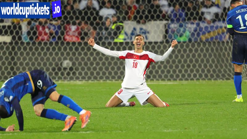 Turkiye VS Paraguay Tickets: World Cup qualifying Turkiye takes down Romania Italy looks to advance