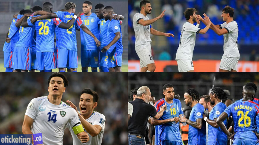Congo DR Vs Uzbekistan Tickets | Soccer World Cup Tickets | FIFA World Cup Tickets | FIFA 2026 Tickets | Football World Cup Tickets |