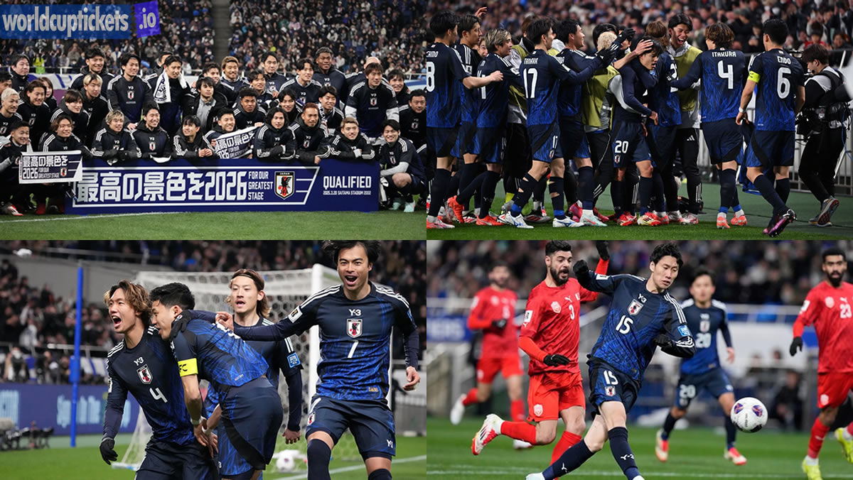 Japan vs Sweden Tickets| Scocer World Cup Tickets | World Cup Tickets | FIFA 2026 Tickets