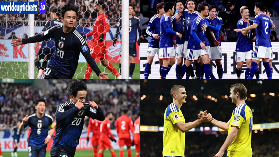 Japan Vs Sweden Tickets