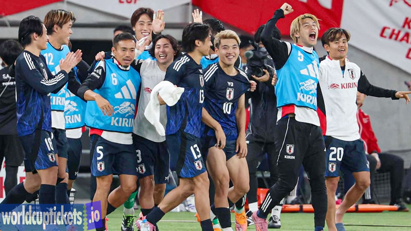 Japan vs Sweden Tickets: Samurai Blue Set Their Sights on a Historic FIFA 2026 Journey