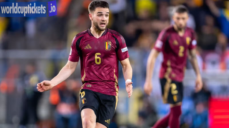 Belgium vs Iran Tickets: Belgium Counts on Nicolas Raskin to Drive FIFA 2026 Success