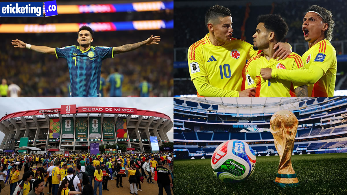 Colombia vs Congo DR Tickets |Colombia FIFA World Cup Tickets