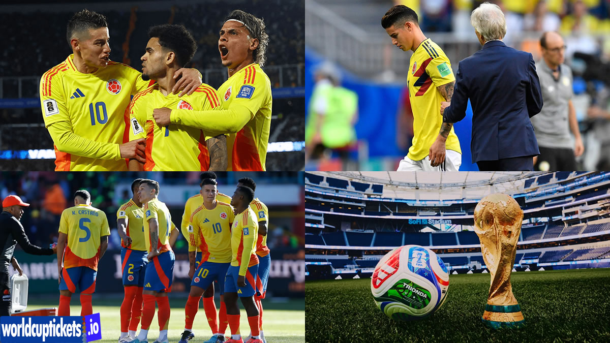 Colombia Vs Congo DR Tickets |Colombia FIFA World Cup Tickets